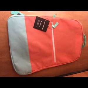 Wexford Canvas School Backpack  16" Orange& Green